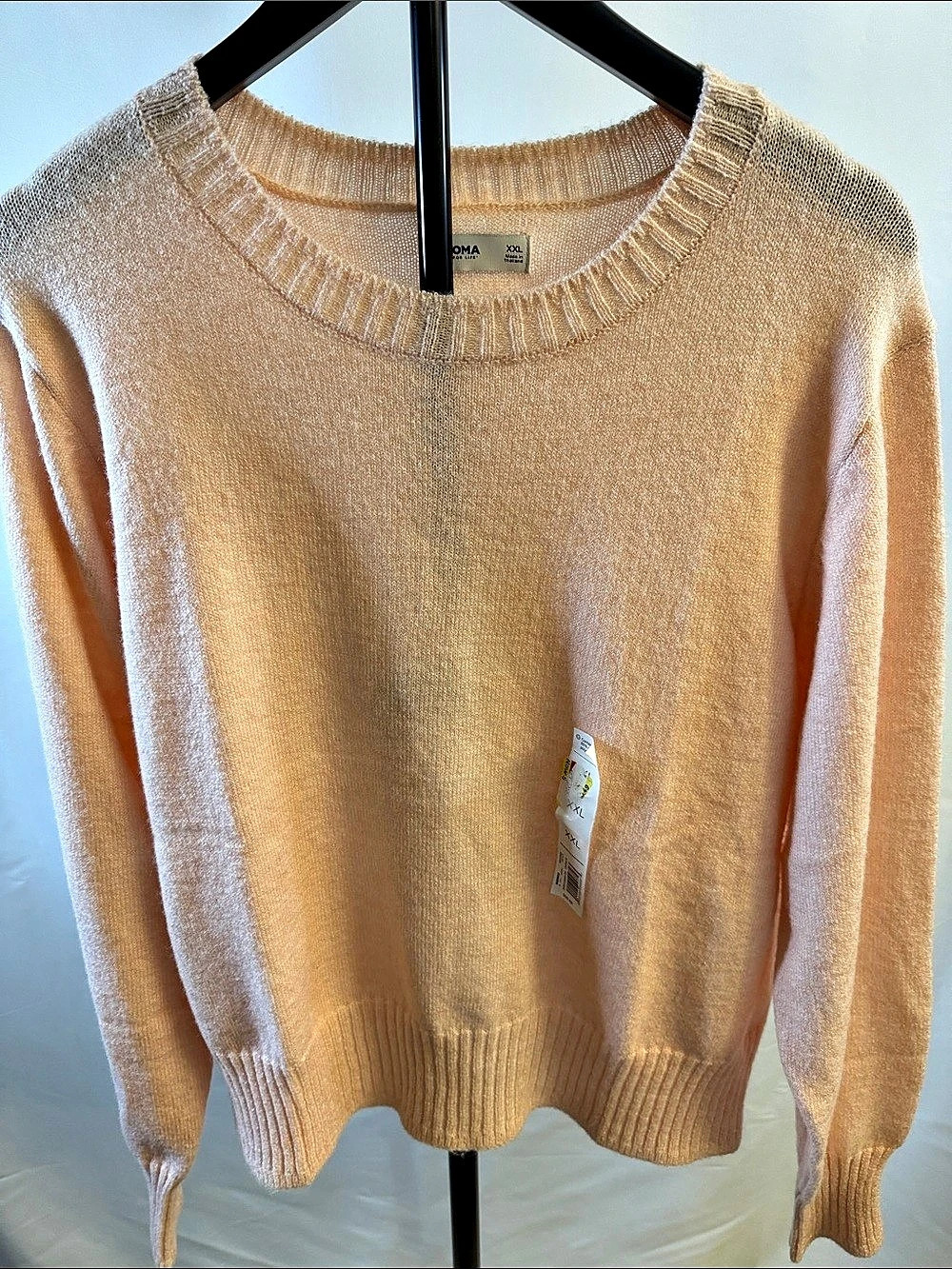 Sonoma Crew Neck Sweater in Pink Size XXL NWT